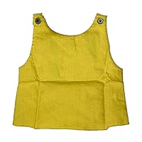 Federica Sleeveless Back-wrap Shirt Organic Linen/Cotton