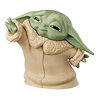 STAR WARS The Bounty Collection The Child Collectible Toy 2.2-Inch The Mandalorian “Baby Yoda” Force Moment Pose Figure, Kids Ages 4 and Up
