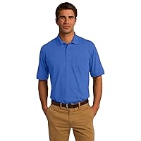 Men's Core Blend Jersey Knit Pocket Polo Shirt KP55P