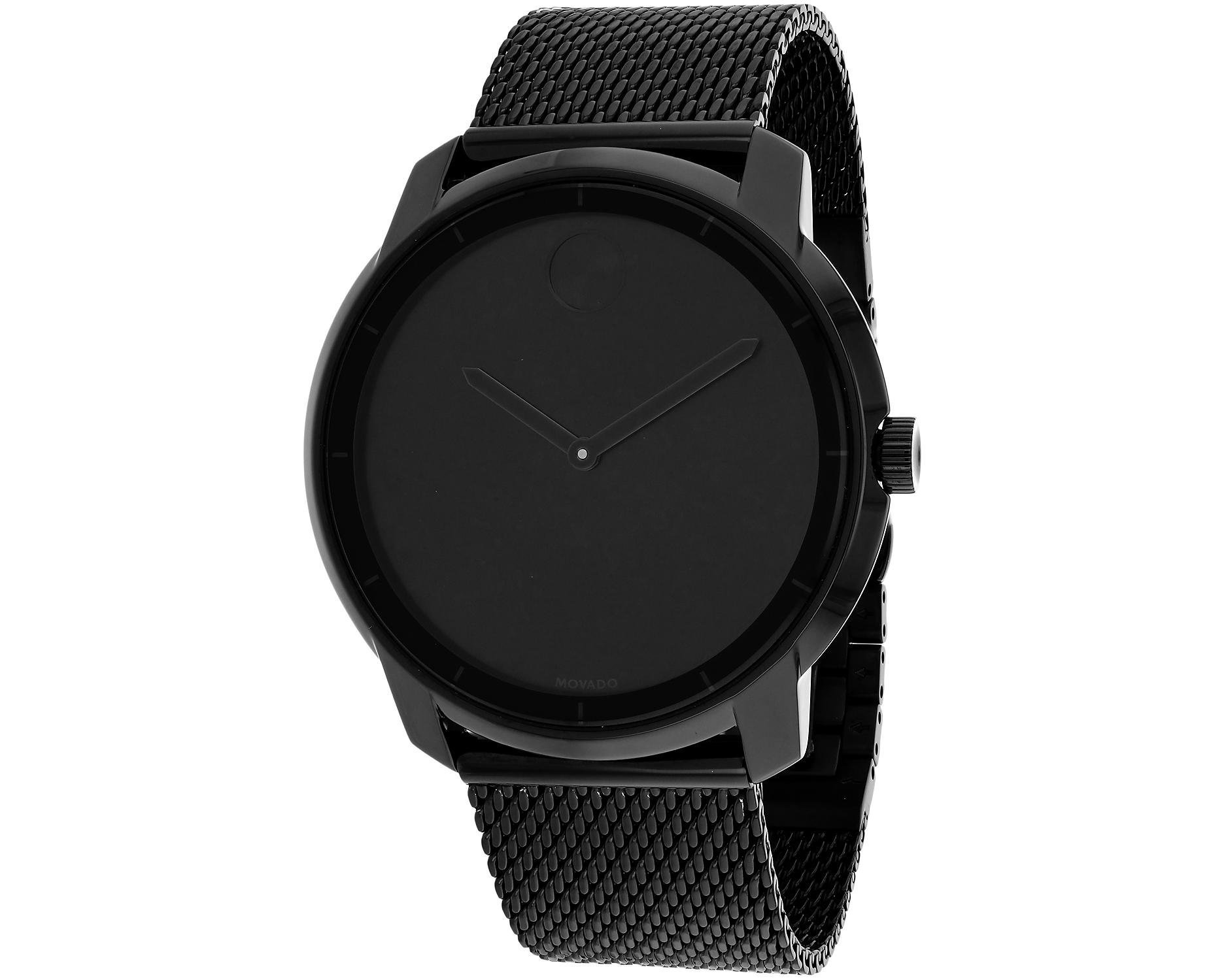 Movado Men's 3600261 Bold Analog Display Swiss Quartz Black Watch