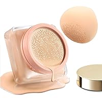 Air Cushion CC Foundation Mushroom BB Cream Brightening Skin Tone Moisturizing Dry Face Makeup Light Coverage Pores(13g