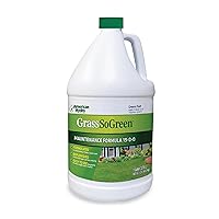 American Hydro Systems GrassSoGreen Maintenance Formula, Grass and Landscape Fertilizer, 1 Gallon Bottle