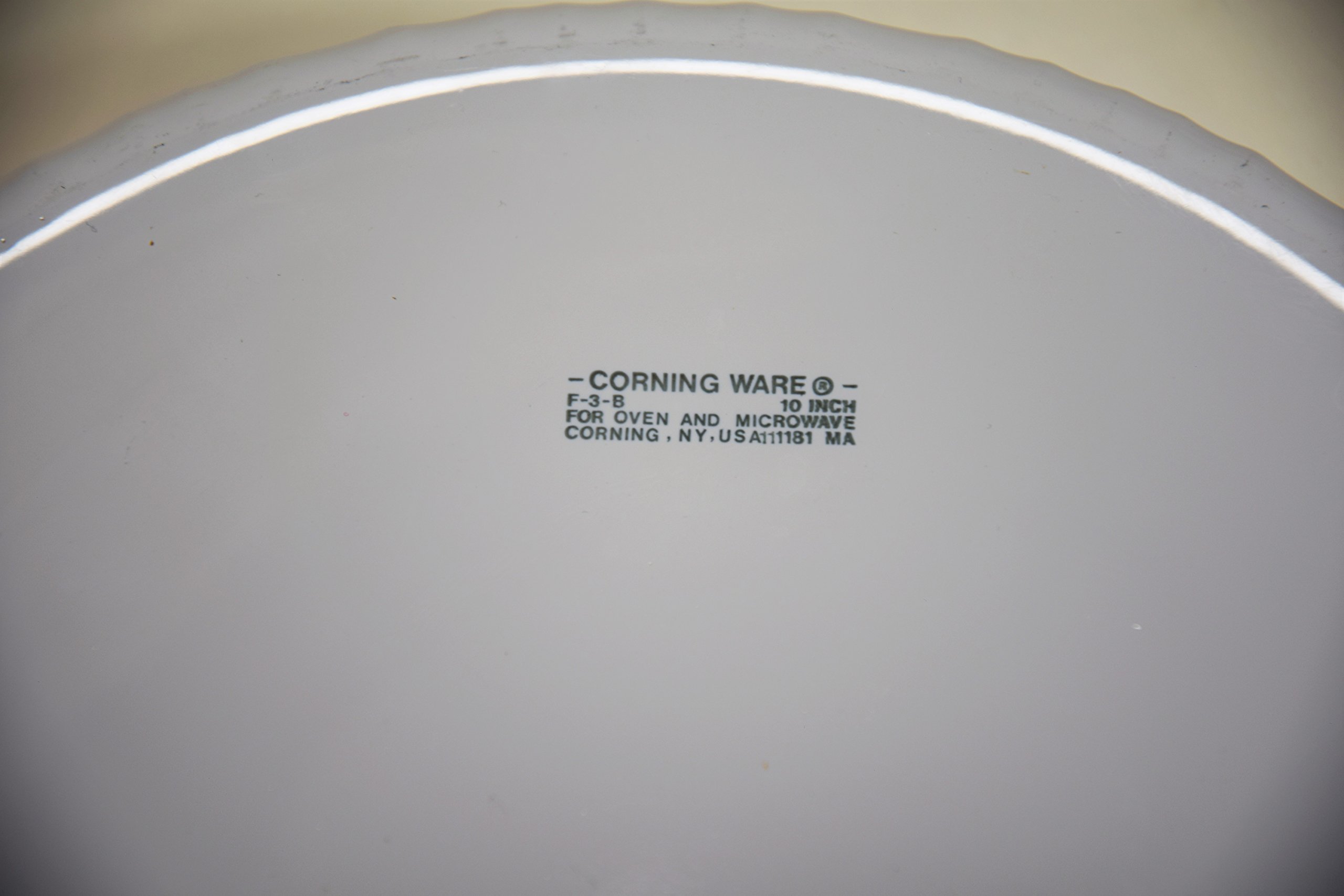 Corning Ware French White Vintage 10 1/2