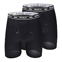 RVCA Men's Meno Show Sock Core Perf Boxer Brief
