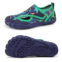 XIHALOOK Water Shoes for Kids Boys Girls Wide Toe Barefoot Quick Dry Beach Swim Pool Aqua Sports Shoes