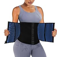 Sweat Sauna Suit Waist Trainer Trimmer for Women lower belly fat Weight Loss Workout Belt Corset Sweat Girdle Band