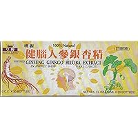 Royal King - Ginseng Ginkgo Biloba Extract Oral Liquid, 10 ml x 30 bottles