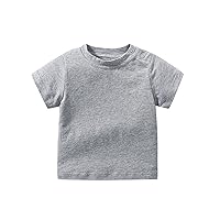 Toddler Kids Baby Boys Girls Cars Print Short Sleeve T Shirts Tops Tee Clothes for Children Sleeveless