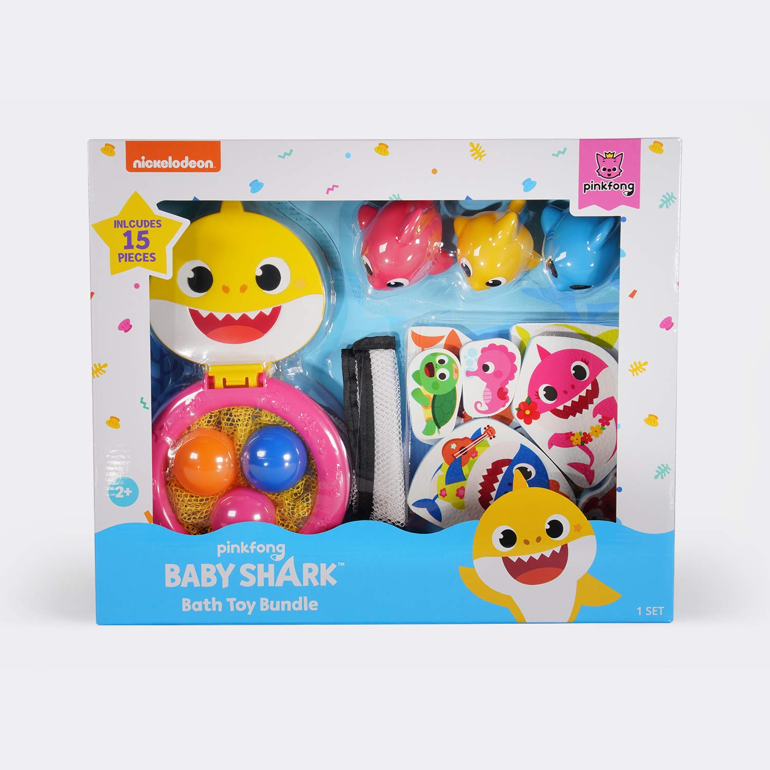 Pinkfong Baby Shark Official - Bath Toy Bundle (Amazon Exclusive)