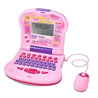 Kids Laptop - Toy for Children with 65 Activities to Learn Alphabet, Words, Mathematics, Play Games and Music