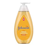 Johnson's Baby Shampoo with Tear-Free Formula, Hair Shampoo for Baby's Delicate Scalp & Skin Gently Washes Away Dirt & Germs, Free of Parabens, Phthalates, Sulfates & Dyes, 20.3 fl. oz