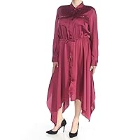 Ralph Lauren Womens Satin A-Line Dress