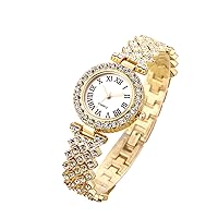 Ladies Watch, Women Fashional Diamond Steel Band Temperament Bracelet Watch