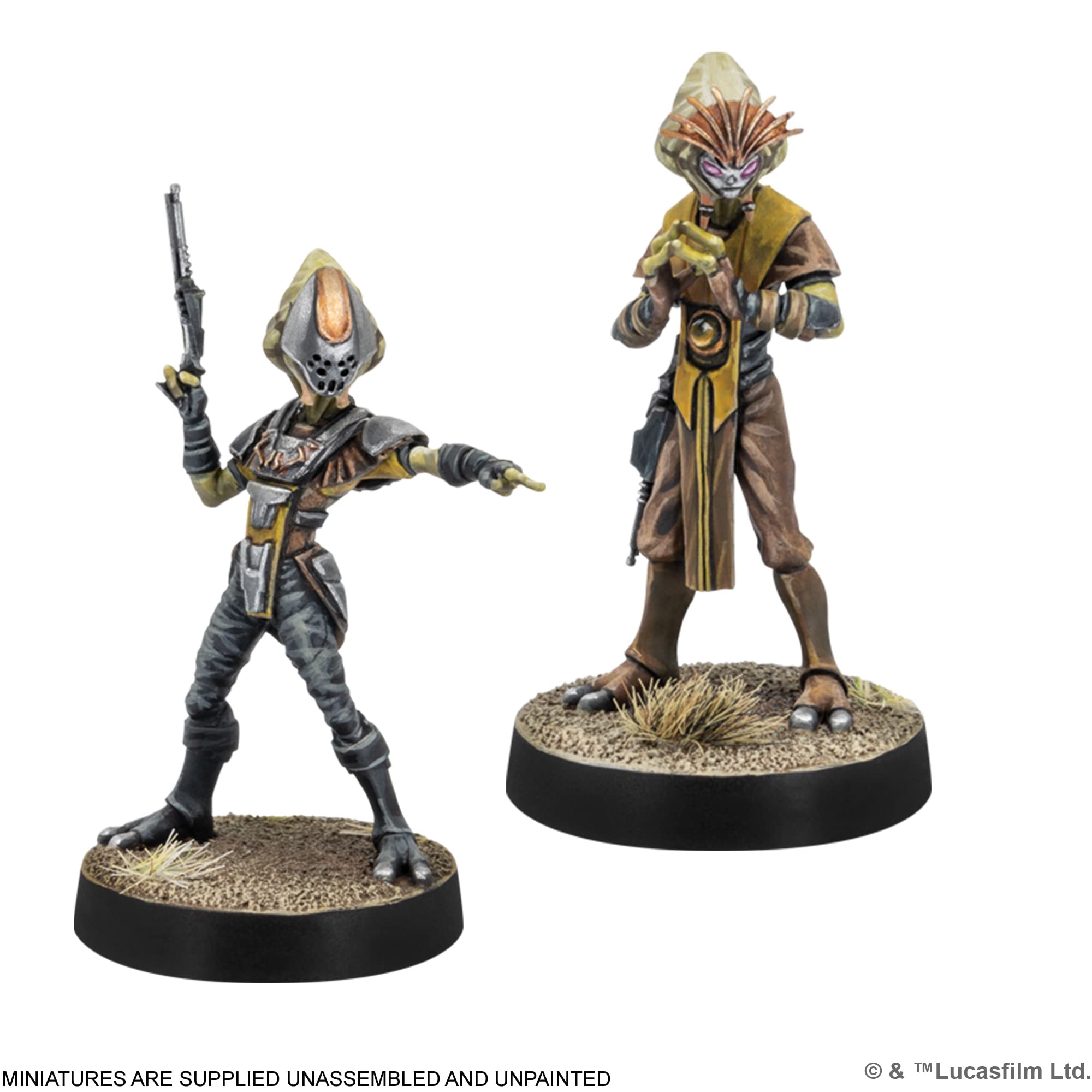 Star Wars Legion Shadow Collective Mercenary Starter Set | Two Player Miniatures Battle | Strategy Game for Adults and Teens | Ages 14+ | Average Playtime 3 Hours | Made by Atomic Mass Games