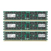Kingston Technology ValueRAM 48 GB Kit of 3 (3x16 GB Modules) 1333MHz DDR3 PC3-10666 ECC Reg CL9 DIMM DR x4 Motherboard Memory (KVR13R9D4K3/48)