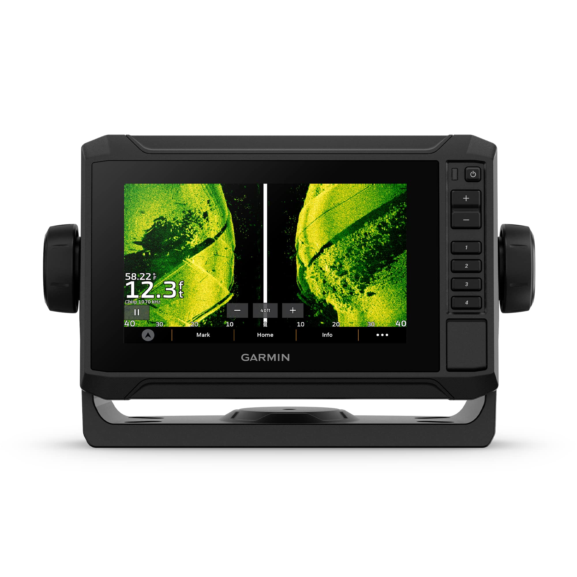 Garmin ECHOMAP UHD2 64sv with GT54 Transducer, 6” Touchscreen Chartplotter, Garmin Navionics+ U.S. Coastal