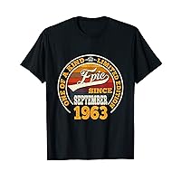 Epic Since September 1963 60th Birthday Tee 60 Years Old T-Shirt
