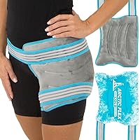  Arctic Flex Large Gel Ice Packs for Injuries Reusable (13.8 x  12.6) - Flexible Hot Cold Pain Relief Wrap for Back, Knee, Hip, Shin,  Shoulder, Postpartum, After Surgery - Medical Grade