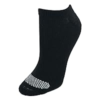 Hanes Women's Plush Comfort Toe Seam No Show Socks, 6-Pair Pack