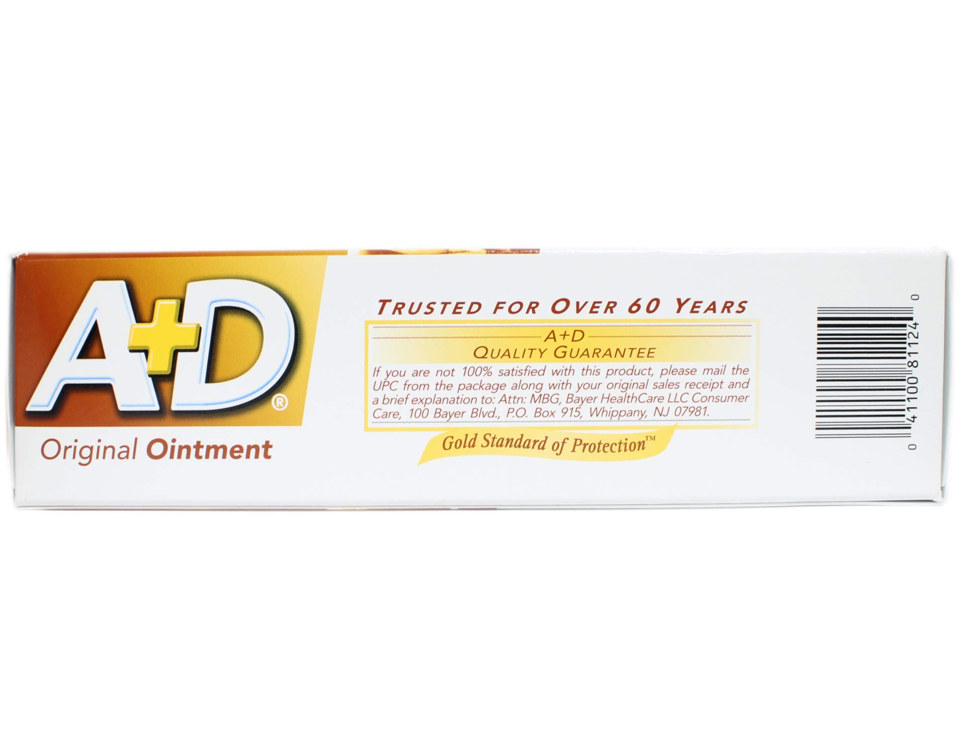 A & D Diaper Rash Ointment 4 oz. (Pack of 2)