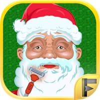 Santa Claus Christmas Shaving Beard Salon Adventure Free