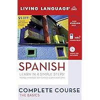 Complete Spanish: The Basics (Book and CD Set): Includes Coursebook, 4 Audio CDs, and Learner's Dictionary (Complete Basic Courses) Complete Spanish: The Basics (Book and CD Set): Includes Coursebook, 4 Audio CDs, and Learner's Dictionary (Complete Basic Courses) Paperback Audio CD