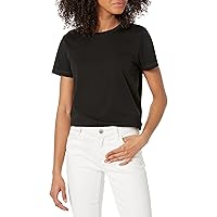 The Drop Women's Courtney Short-Sleeve Tiny Crewneck Jersey T-Shirt