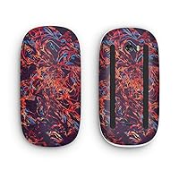 Liquid Abstract Paint Remix V27 Vinyl Decal Compatible with The Apple Magic Mouse 2 (Wireless, Rechargable) with Multi-Touch Surface