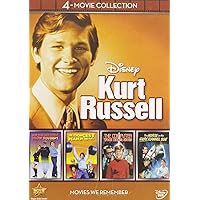 Disney 4-Movie Collection: Kurt Russell (Strongest Man in World / Computer Wore Tennis Shoes / Horse in the Grey Flanel / Now You See Him) Disney 4-Movie Collection: Kurt Russell (Strongest Man in World / Computer Wore Tennis Shoes / Horse in the Grey Flanel / Now You See Him) DVD
