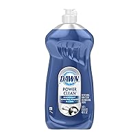 Dawn Ultra Power Clean Dishwashing Liquid, Refreshing Rain Scent, Blue, 48 Ounce (Pack of 9)