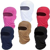6 Pack Ski Mask Balaclava Pooh Shiesty Masks Full Face Cover for Men Women Sun and Winter Protection