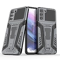 Case for Samsung Galaxy S21/S21 plus/S21 Ultra 5G, with Car Mount Holder Kickstand Heavy Duty Shockproof Hybrid Rugged Military-Grade Drop Protective Cover,Gray,S21 Ultra 6.8''