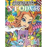 Coloring Book: An Interesting Coloring Book For Fans To Relax And Relieve Stress With Many Stoner Images