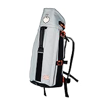 The Maxine One Dog Backpack Carrier by LITTLE CHONK | Adjustable Front Facing Bag for Travel or Hiking | Made for Pets Up to 50 lbs | Large, Chonkcrete Gray