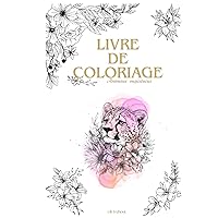 Livre de coloriage animal majestueux (French Edition)