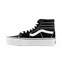 VANS Sk8-Hi Unisex Casual High-Top Skate Shoes, Comfortable and Durable in Signature Waffle Rubber Sole