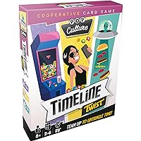Zygomatic Timeline Twist Pop Culture Edition | Trivia Game | Strategy Game | Cooperative Game| Fun Family Game for Kids and Adults | Ages 8+ | 2-6 Players | Average Playtime 20 Minutes | Made