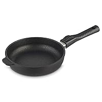 Ozeri Professional Series Hand Cast Ceramic Fry Pan with Removable Handle, 100% Made in Germany and Free of GenX, PFBS, Bisphenols, APEO, PFOS, PFOA, NMP and NEP