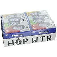 HOP WTR Variety Flavor Sparkling Water, 12 Pack, Sugar Free, Non Alcoholic, 144 Fluid Ounces (Pack Of 2)