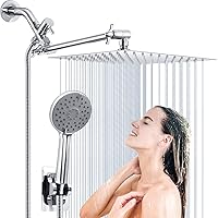 Showerhead with Handheld Sprayer Combo, HyBaiS 10