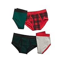 GAP Boys' 4-Pack Brief Underpants Underwear