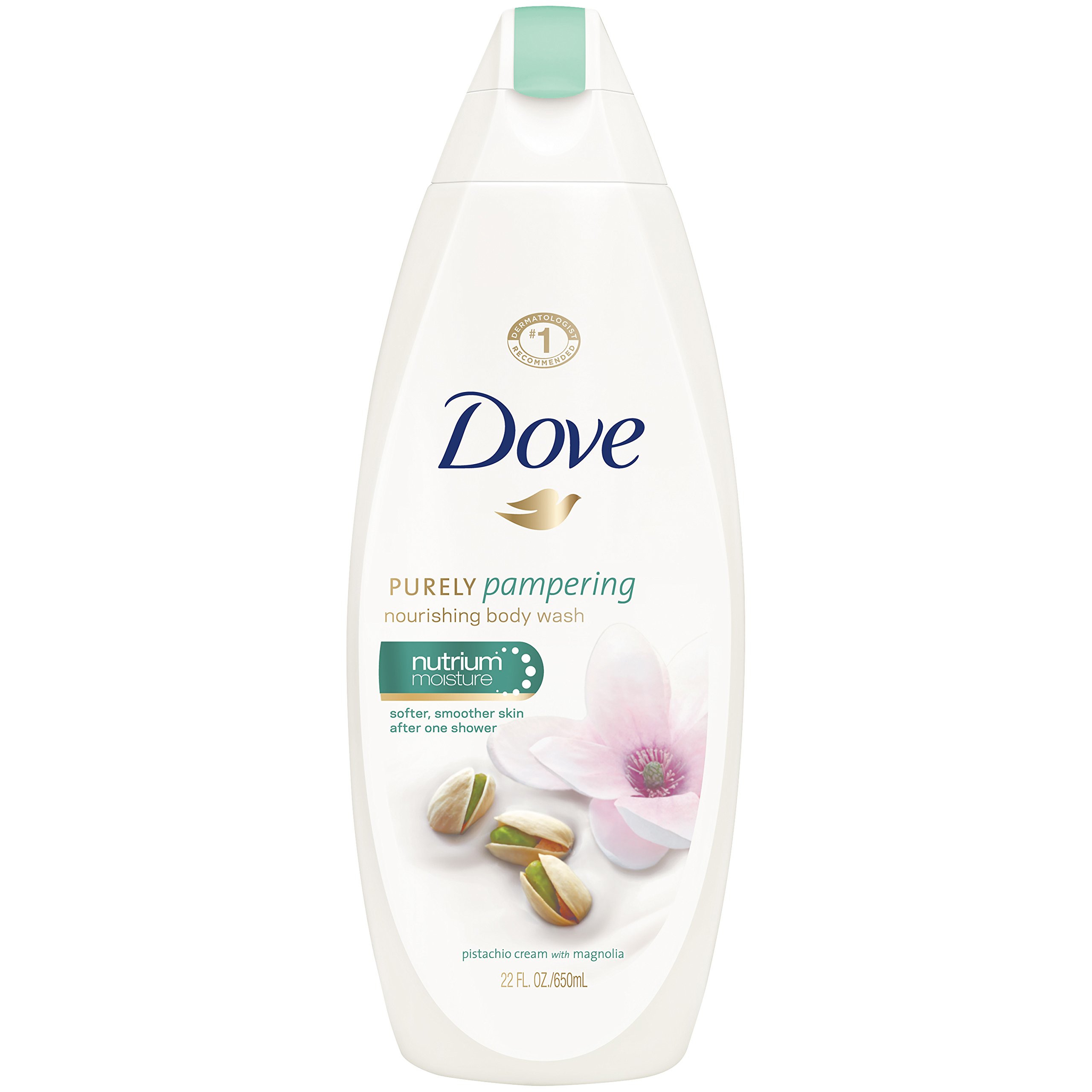 Dove Purely Pampering Body Wash, Pistachio Cream with Magnolia 22 Fl Oz (1 Count)