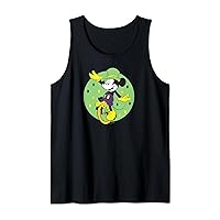 Disney Mickey Mouse Unicycle Mardi Gras Carnival Holiday Tank Top