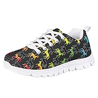 Kids Running Shoes Printed Casual Comfort Walking Sneakers Tennis Shoes for Boys Girls