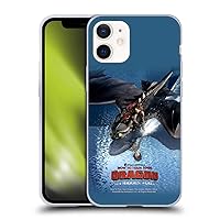 Head Case Designs Officially Licensed How to Train Your Dragon Hiccup & Toothless 2 III The Hidden World Soft Gel Case Compatible with Apple iPhone 12 Mini