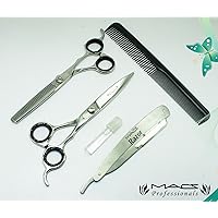 Macs Professional Barber Scissor Razors Edge Hair Cutting Scissors 6
