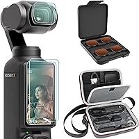 FPVtosky 3 IN 1 Screen Protector + Hard Carring Case + ND Filter for DJI Osmo Pocket 3 Bundle