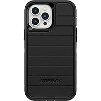 OtterBox Defender Series Screenless Edition Case for iPhone 13 Pro Max & iPhone 12 Pro Max (Only) - Case Only - Microbial Defense Protection - Non-Retail Packaging - Black