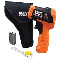 IR10 Infrared Thermometer, Digital Thermometer Gun with Dual Targeting Laser, 20:1