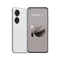 ASUS Zenfone 10 5G (International Version) 256GB + 8GB RAM, 50MP Camera, Android Smartphone - GSM Unlocked (Comet White)